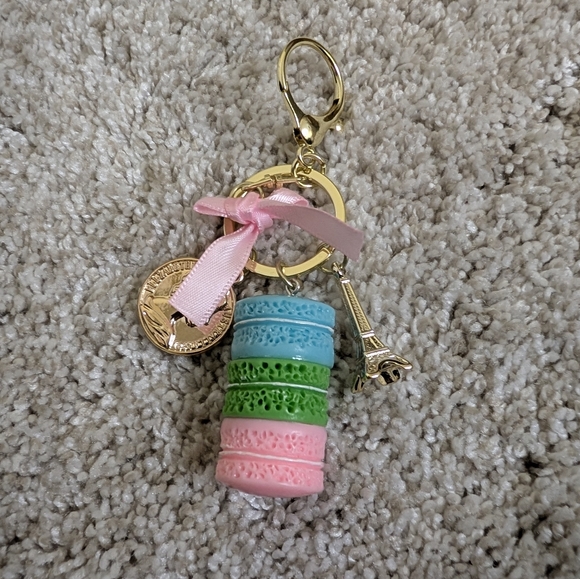 Paris Macaron Keychain Bag Charm - Picture 2 of 2